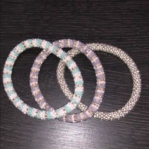 Bundle of 3 lily and Laura bracelets